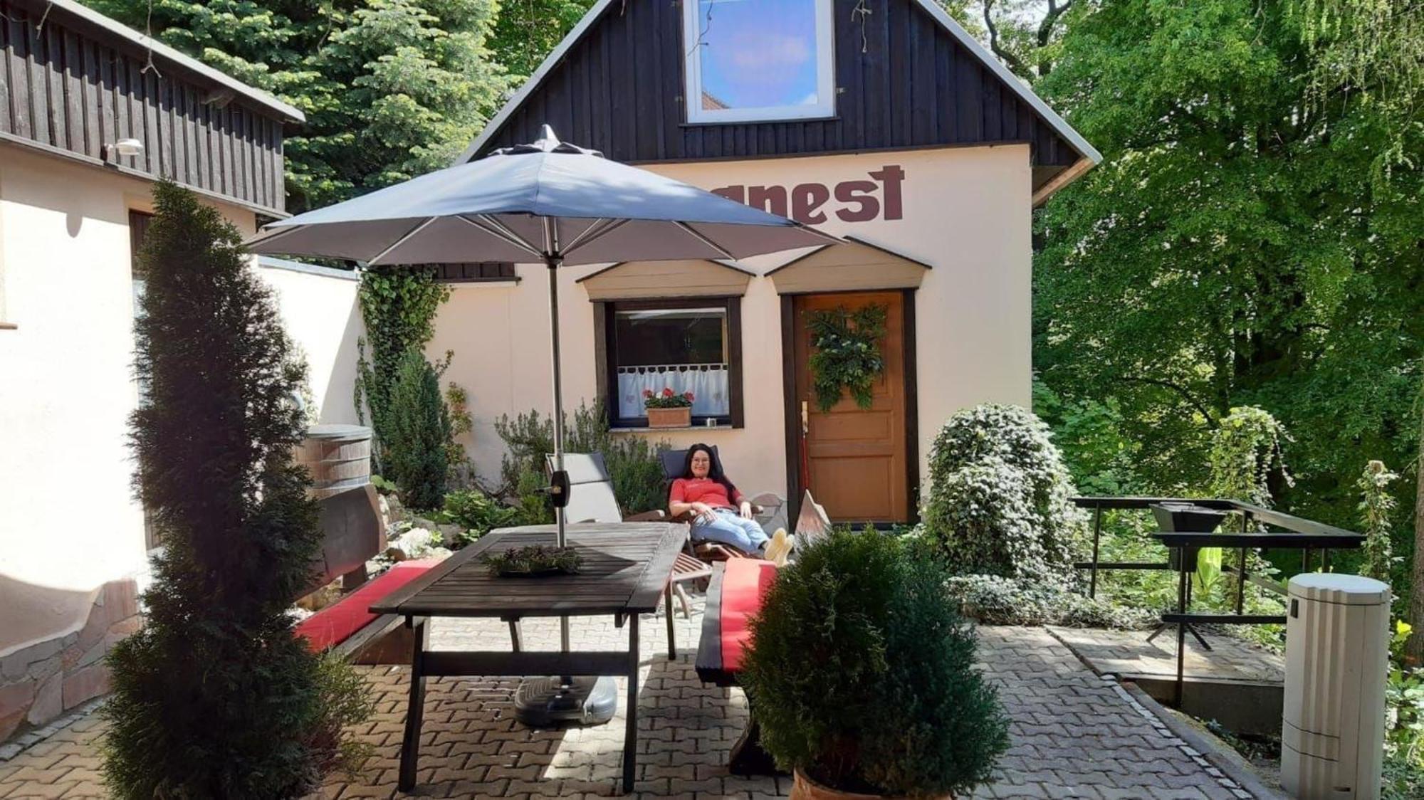 Bergnest Bungalow Bad Gottleuba Kültér fotó